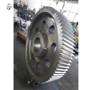 Hot Selling Hoge Kwaliteit Aangepaste Tandwiel Grote Spiraalvormige Tandwielen Gesmeed Staal Tandwiel Fabrikant - Product Image 4