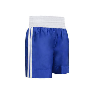 Pantalones cortos de boxeo MMA de Color rojo de calidad Premium, Material duradero de secado rápido suave, cintura elástica, entrenamiento físico, Muay Thai para hombres - Product Image 6