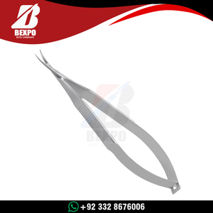 Tijeras Micro Spring con Punta Afilada, Nuevas Tijeras de Acero Inoxidable con Hoja Curva para Cutículas/Piel Muerta Estilo Ruso - Product Image 2