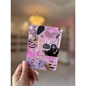 Halloween Scream Collection Acrylic Lash <b>Tiles</b> Heart & Flower Shaped <b>Magnetic</b> Eyelash Box with Custom Logo Mini Beauty Tool - Product Image 4