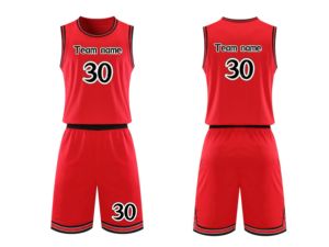 Vente en gros de vêtements de sport en polyester 100% personnalisés uniformes de basket-ball pour hommes respirants logo de haute qualité sublimé aux États-Unis bon marché - Product Image 4