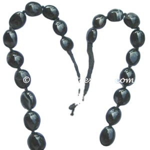 Pierre semi-précieuse de Onyx Vert Amande Collier - Product Image 5