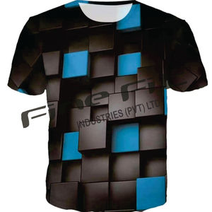 Camiseta informal unisex 100% algodón de secado rápido cómodo poliéster suave impresión personalizada sublimación Logo hombres mujeres camiseta lisa - Product Image 2