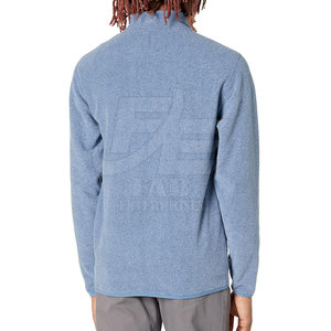 Unique Design High Quality Winter Hooded <b>Fleece</b> Zipper <b>Jacket</b> for Men Eco-Friendly & Breathable OEM Service Available - Product Image 3