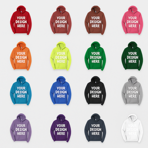 Sweat à capuche Streetwear personnalisé tissu épais en coton avec impression numérique réfléchissante de motifs brodés support OEM disponible - Product Image 6