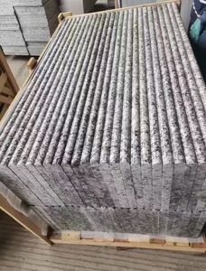 Granite <span class=keywords><strong>blanc</strong></span> poli miroir effet vague de mer, motif floral personnalisé, pour comptoirs de cuisine, escaliers et pavés - Product Image 4