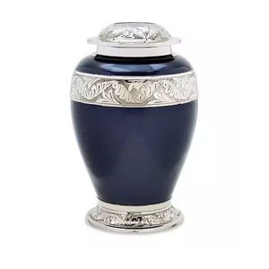 Urna de cremación de latón de alta calidad con grabado de águila, urna funeraria más vendida y duradera - Product Image 5