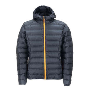 Veste légère à bulles pour hommes OEM ODM Manteau matelassé avec logo personnalisé Hiver teint uni matelassé - Product Image 2
