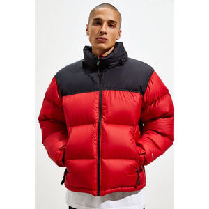 Vente en gros Logo personnalisé Veste légère pour hommes Manteaux matelassés à capuche de haute qualité Fermeture à glissière avant pour la saison d'hiver - Product Image 1