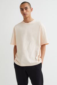 T-shirt vintage délavé épais personnalisé avec logo de marque, effet vieilli, vierge, vente en gros - Product Image 2