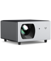 Projecteur de jeu 4K 6000 lumens, projecteur de cinéma maison avec haut-parleur intégré pour simulateurs de golf