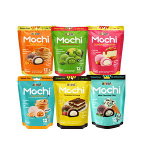 ROYALFAMILY Mochi Mini Creamy Matcha Latte 40g en provenance directe d'usine, provenant d'un distributeur agréé avec documentation d'exportation complète - Product Image 1