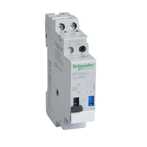 Relè a Impulsi Serie TeSys GF di SCHNEIDER ELECTRIC, 16A 2NO 230...240V AC 50/60Hz con Bobina - Product Image 1