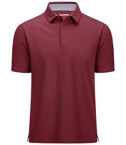 Polos transpirables de nuevo diseño para hombre, ropa de calle, polos de manga corta con MOQ bajo, superventas - Product Image 2