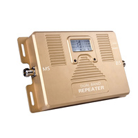 Repetidor de Señal Móvil 3G 4G de Doble Banda para Uso Doméstico, Cobertura de 300-800m2, Bandas 20 y 1, 800/2100MHz, Amplificador de Señal Celular, 3 Años de Garantía