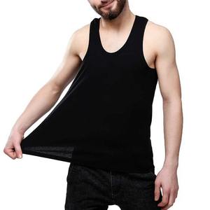 2025 nouveau débardeur de gymnastique surdimensionné 100% coton sur mesure pour hommes grande taille Stringer avec impression personnalisée et Logo pour la course - Product Image 1
