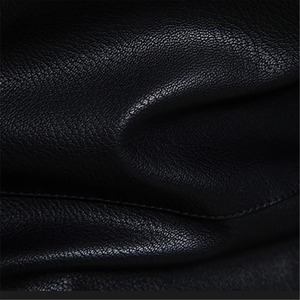 Mode Designs Garçons Classique Biker Veste Moto Pu Faux Cuir Veste pour Hommes blazer masculin slim fit Manteau En Cuir - Product Image 6