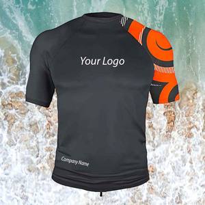 Camiseta de Compresión con Logotipo Personalizado al por Mayor, Rashguard de Jiu Jitsu BJJ para Hombre - Product Image 3