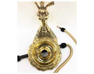 Chicha en laiton massif de luxe, édition limitée unique, avec technique de laque (Magnifique) - Product Image 3