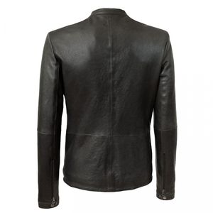 Chaqueta de Motociclista de Cuero de Oveja Genuino para Hombre, Estilo Urbano, Ajustada, Perforada, para Invierno, Estilo Pakistaní - Product Image 2