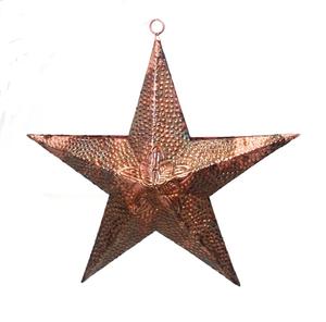 ดาวเหล็กแขวนตกแต่งตามสั่งสำหรับตกแต่งผนังทองแดงเก่าคริสมาสต์งานแฮนด์เมดขายส่งจำนวนมาก - Product Image 1