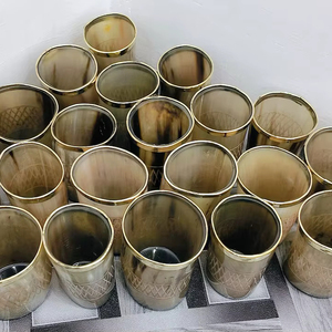 แก้วน้ำทรงเขาสัตว์ วัสดุวิกิ้ง เป็นมิตรกับสิ่งแวดล้อม คุณภาพสูง - Product Image 1