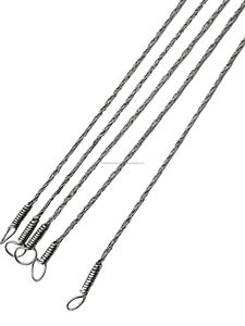 กรรไกรตัดกระดูก Gigli Saw Wire ขนาด 50 60 70 ซม. ทำจากสแตนเลสสตีล แบบยืดหยุ่น สำหรับศัลยกรรมกระดูกและข้อ ใช้ตัดกระดูกด้วยมือ ยี่ห้อ World Precision Surgical - Product Image 5