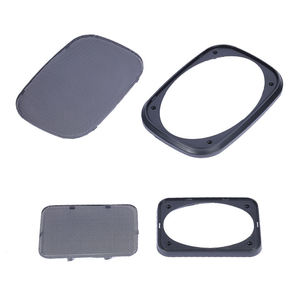 Grille de haut-parleur en métal perforé noir sur mesure pour voiture - Product Image 2