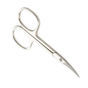 Ciseaux de manucure en acier inoxydable allemand Ciseaux à ongles à lame incurvée fine avec soins de beauté - Product Image 3