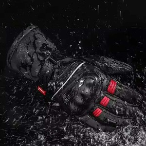 ถุงมือกันความร้อนสำหรับมอเตอร์ไซค์ฤดูหนาวถุงมือมอเตอร์ครอสกันลมผ้าฟลีซอุปกรณ์มอเตอร์ครอสกันน้ำ - Product Image 1