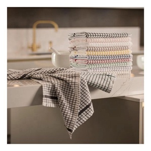 2026 Attractive Classic Embroidered Digital Printed Dinner Non Pilling 100% Cotton Wedding Dessert Party <b>Kitchen</b> Towels on Sale - Product Image 2