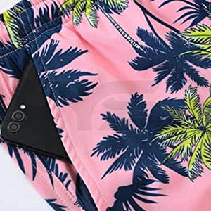 Pantaloncini Casual da Uomo - 100% Poliestere con Stampa a Sublimazione, Traspiranti, ad Asciugatura Rapida, Antivento, con Logo Personalizzato, Colore e Taglia Personalizzabili - Product Image 4