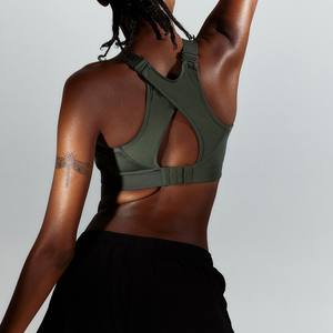 Vêtements de yoga taille haute avec logo personnalisé Roopa Deportivo Gym Fitness ensembles 2 pièces Legging croisé soutien-gorge femme Yoga ensemble impression personnalisée - Product Image 4