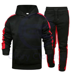 Vente en gros de vêtements de sport personnalisés pour hommes, survêtements mode et respirants avec logo pour hommes, survêtements à épaules tombantes pour hommes - Product Image 3