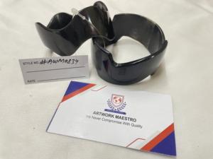 Bracelet en résine unique et élégant, nouveau design, bracelet en résine moderne, bracelets en résine pour femmes, collection de bijoux de mariage - Product Image 2