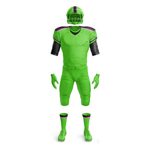 Uniforme de football américain le plus populaire Ensemble de maillots Impression personnalisée Uniforme de sport respirant à manches courtes OEM - Product Image 5