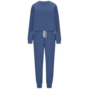 Tenues de sport Ensemble survêtement unisexe uni Bon marché Ensemble survêtement pour femme Impression de logo personnalisé Survêtement pour femme - Product Image 6