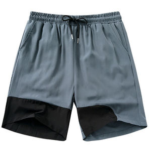 Pantalones cortos para correr holgados deportivos informales unisex para hombre, pantalones cortos con bolsillos, logotipo personalizado, patrón sólido, pantalones cortos de malla para hombre - Product Image 4