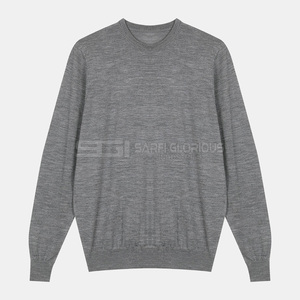 Oversized Long Sleeve Cotton Sweat Shirts for Men Pullover Blank <b>Crewneck</b> Sweatshirt Unisex Custom Logo - Product Image 1