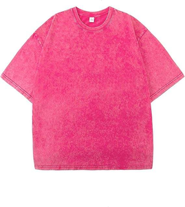 Camisetas al por mayor transpirables con lavado ácido, 100% algodón, de secado rápido, corte regular para hombre, hechas en Pakistán - Product Image 1