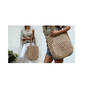 Bolsos de mano Clásicos de macramé El mejor diseño para mujeres Damas Bolso de mano de diseñador más exigente Asequible a precio barato - Product Image 3