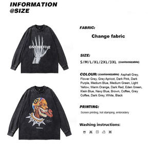 Fabricantes de ropa OEM personalizado 3D Puff impresión Sudadera con capucha 500 Gsm sudaderas ácido lavado Vintage Unisex sudaderas con capucha en relieve impresión - Product Image 5