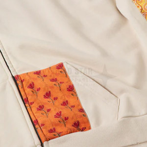 เสื้อมีฮู้ดแบบเย็บปะสำหรับผู้ชายเสื้อมีฮู้ดแบบเย็บปะติดน้ำหนักเบามีบริการ OEM ดีไซน์ดีที่สุดสำหรับผู้ชาย - Product Image 4