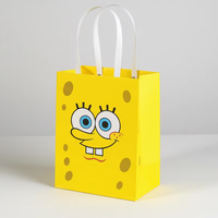 Bolsas de Regalo de Papel Pequeñas con Asas, Personalizadas, de Lujo, Coloridas, con Logotipo Impreso y Cinta