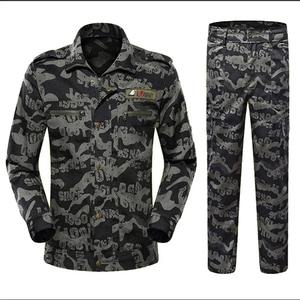 เครื่องแบบยุทธวิธีเสื้อยืดลายพรางสไตล์กบลายพรางระบายอากาศเสื้อทอและขนแกะ ACU - Product Image 3