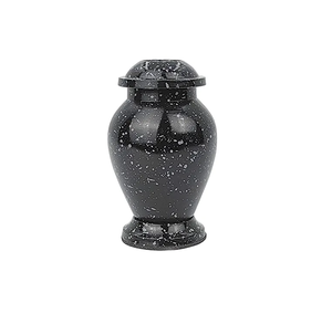 Urnas de Metal de estilo europeo más vendidas, suministros funerarios hechos a mano con fichas de latón, urnas de ceniza de nuevo diseño - Product Image 3