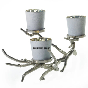 Brillant polonais vente chaude Restaurant hôtel décoration métal support votif nouvelle conception thé lumière bougeoir - Product Image 1