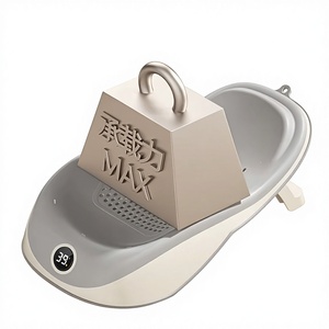 Support de bain pour <span class=keywords><strong>bébé</strong></span>, siège/berceau de bain pour nouveau-né et nourrisson, tapis antidérapant et sling en maille, ajustement universel pour la plupart des baignoires - Product Image 1