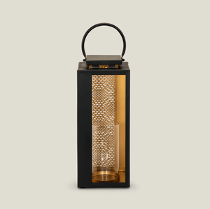 Inexpensive Handmade Metal Stylish Classic Black Metal Moroccan Lantern <b>Table</b> Top Lantern From Indian Exporter - Product Image 6