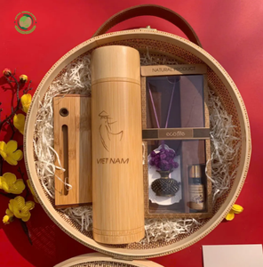 Natural Bamboo Gift Box-Handmade <b>Laminate</b> Packaging for Storage & Gifting | Vietnam Origin | VIET FARGIMEX - Product Image 6